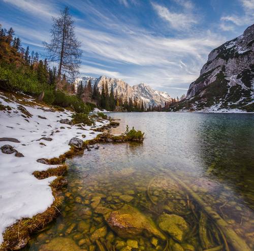 Озеро Зеебензее. Австрия.