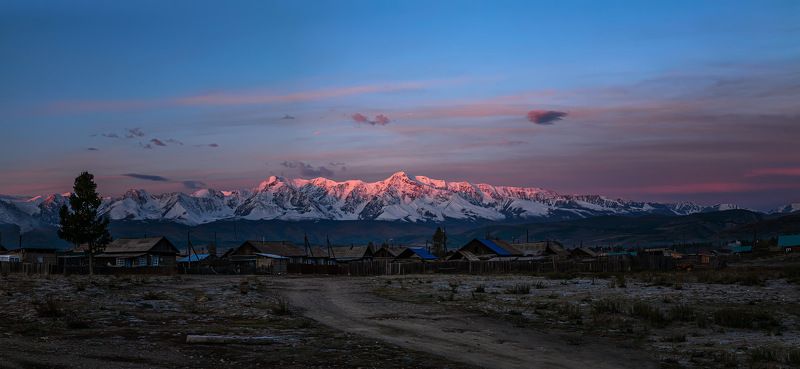 Рассвет над Кураем. Сентябрь 2020 фото превью