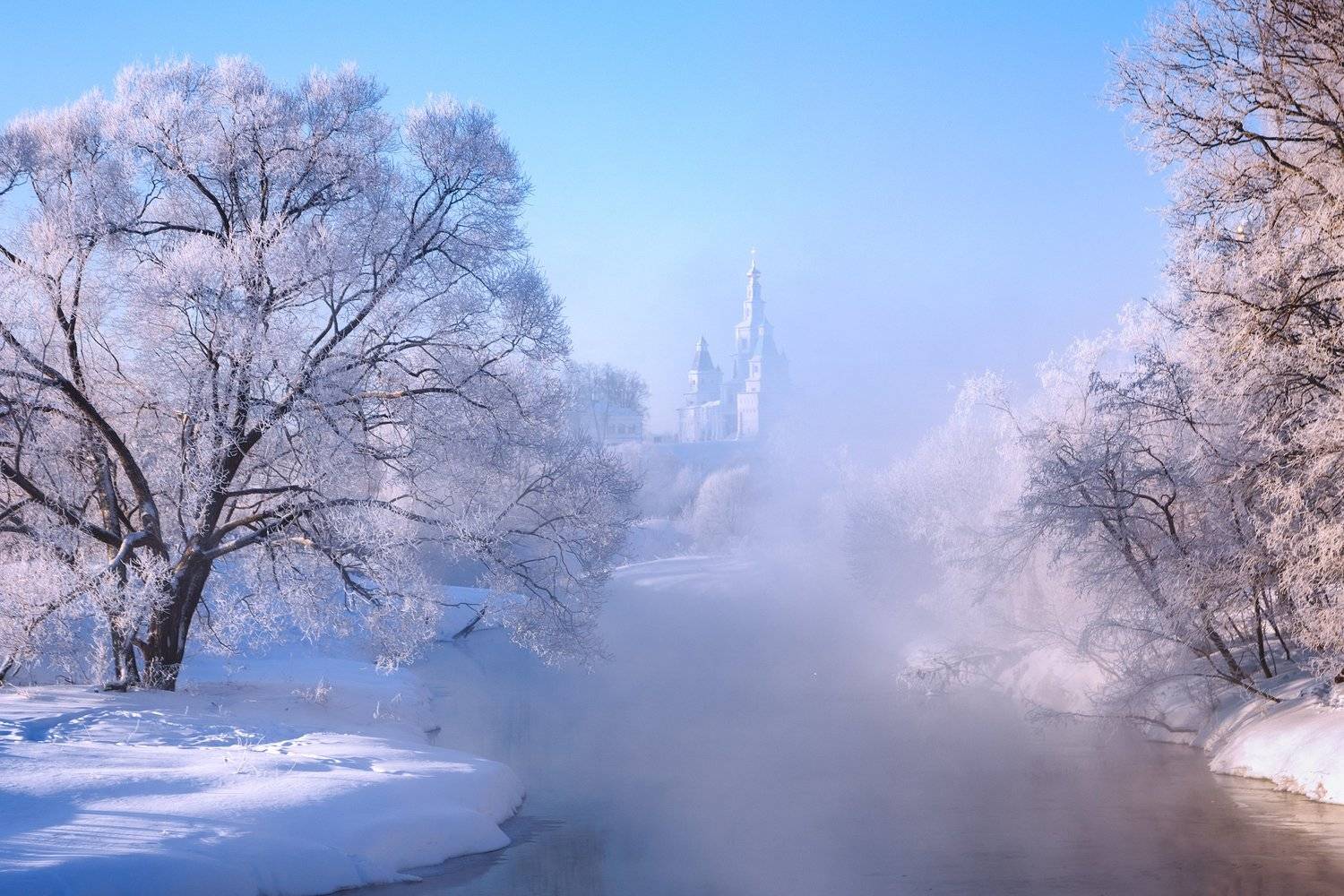 зима, подмосковье, истра, Александр Стрельчук