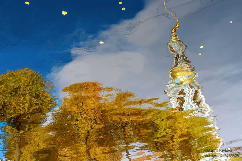 Осенний акварельный Петербург... фото превью