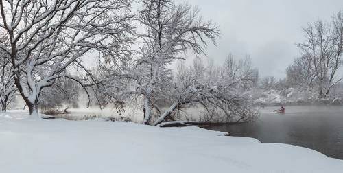 Приключение Кубанской зимы в парке 