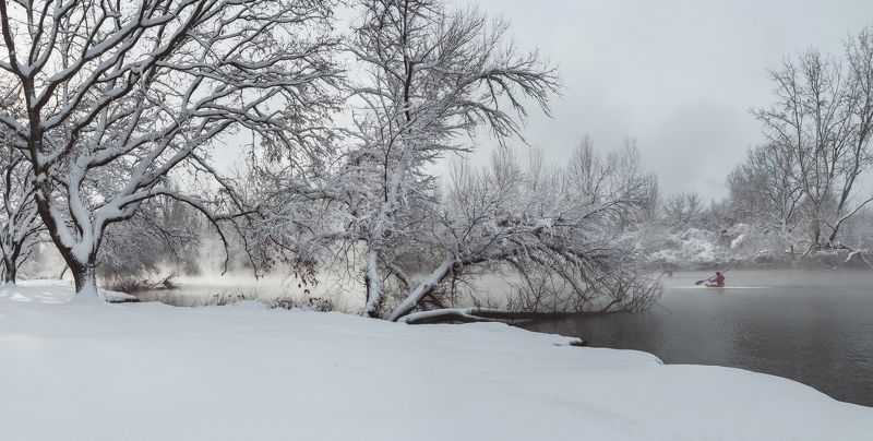 зима, снег, кубань, краснодар, солнечный остров, байдарочники, зимняя сказка, анатолий щербак Приключение Кубанской зимы в парке \