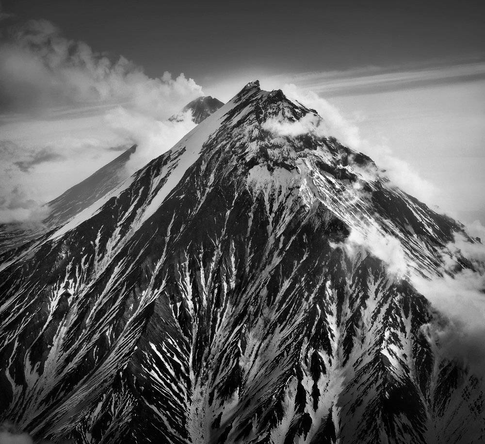 камчатка, вулкан, ключевской, камень, Сергей Макурин