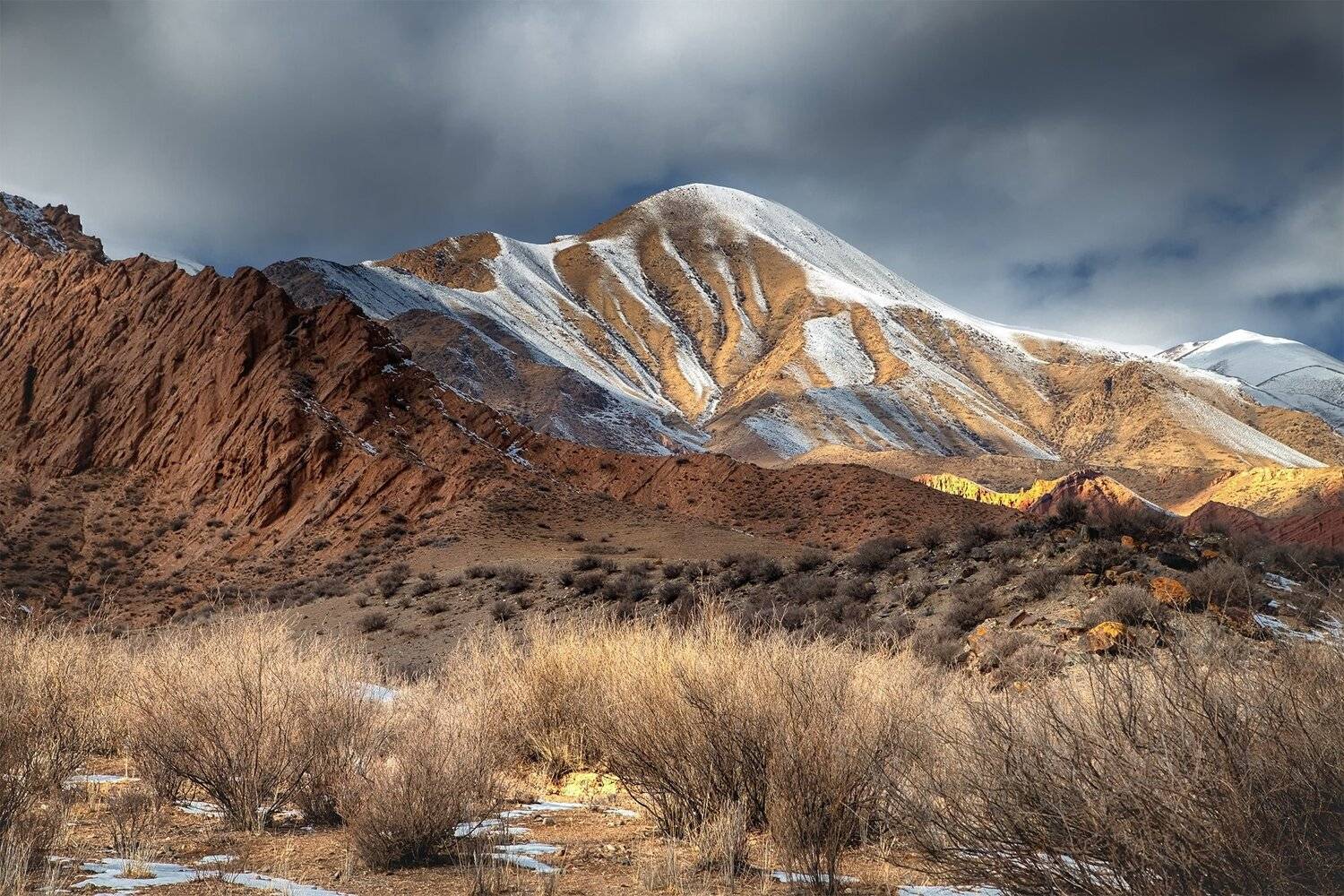кыргызстан, горы, Элина Магалимова