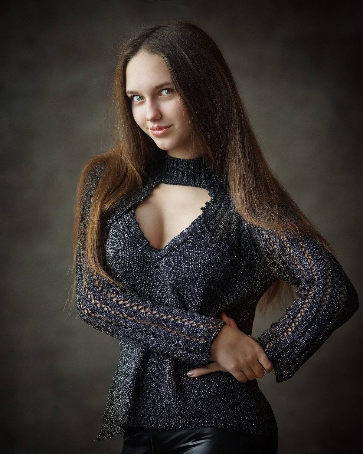 девушка, портрет, Илья Филимошин