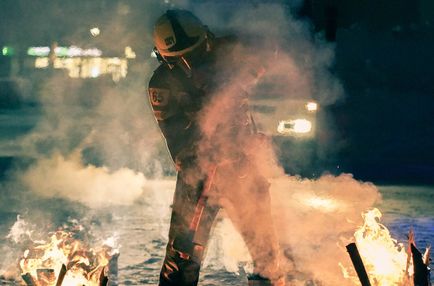 Пожарный, Сергей Лашнев