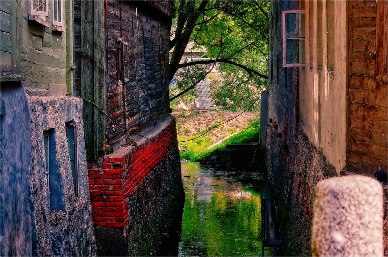 Речка в Кулдиге. фото превью