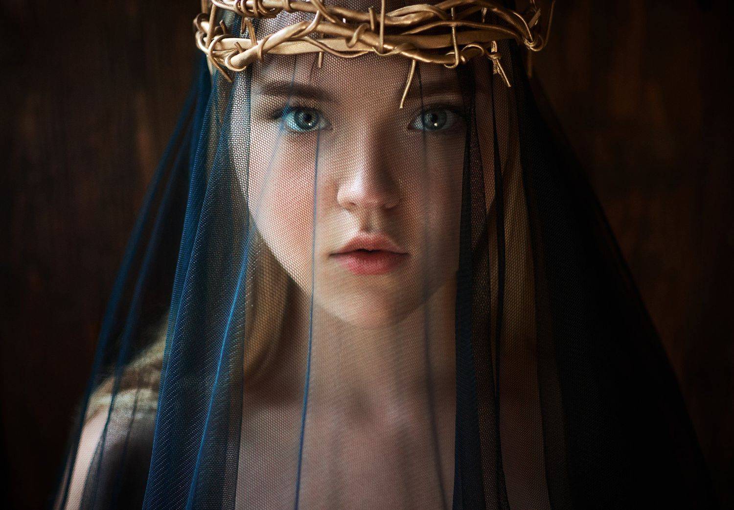 Портрет, девушка, глаза, взгляд, , Станислав Ган