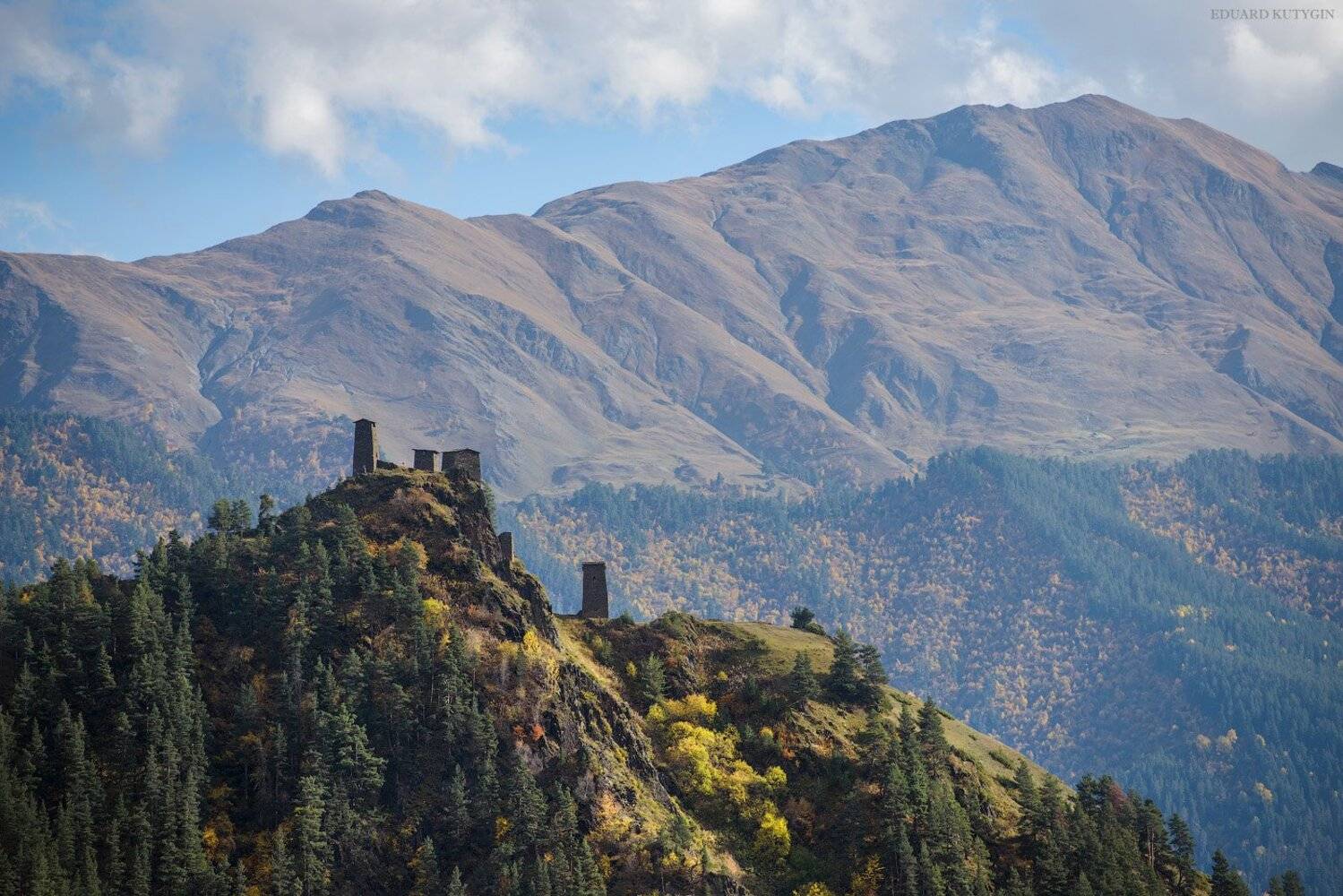 Грузия, Тушетия, Омало, Кутыгин Эдуард