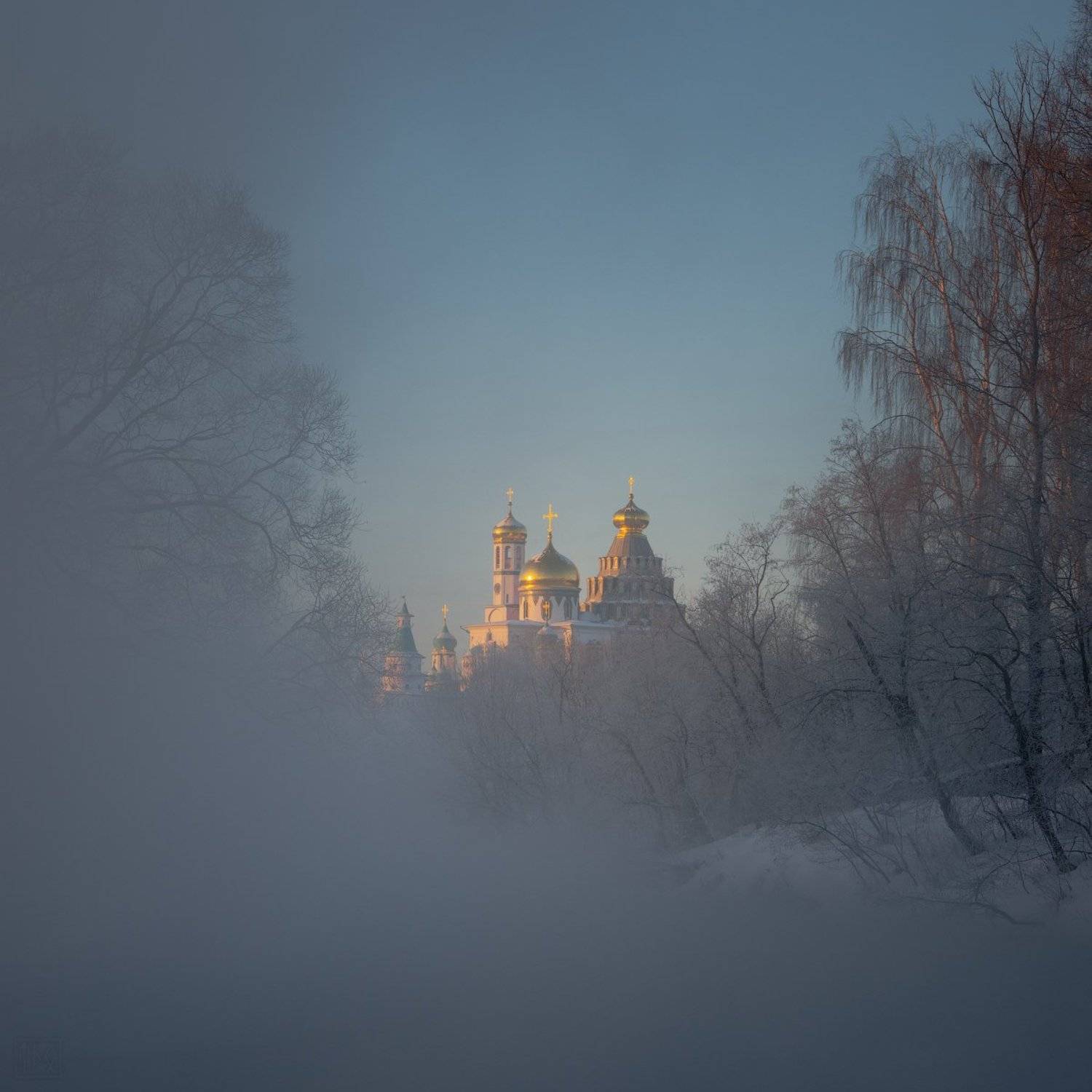 истра зима новоиерусалим новоиерусалимский монастырь река, Виктор Иванов