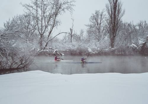 Январская Кубань.