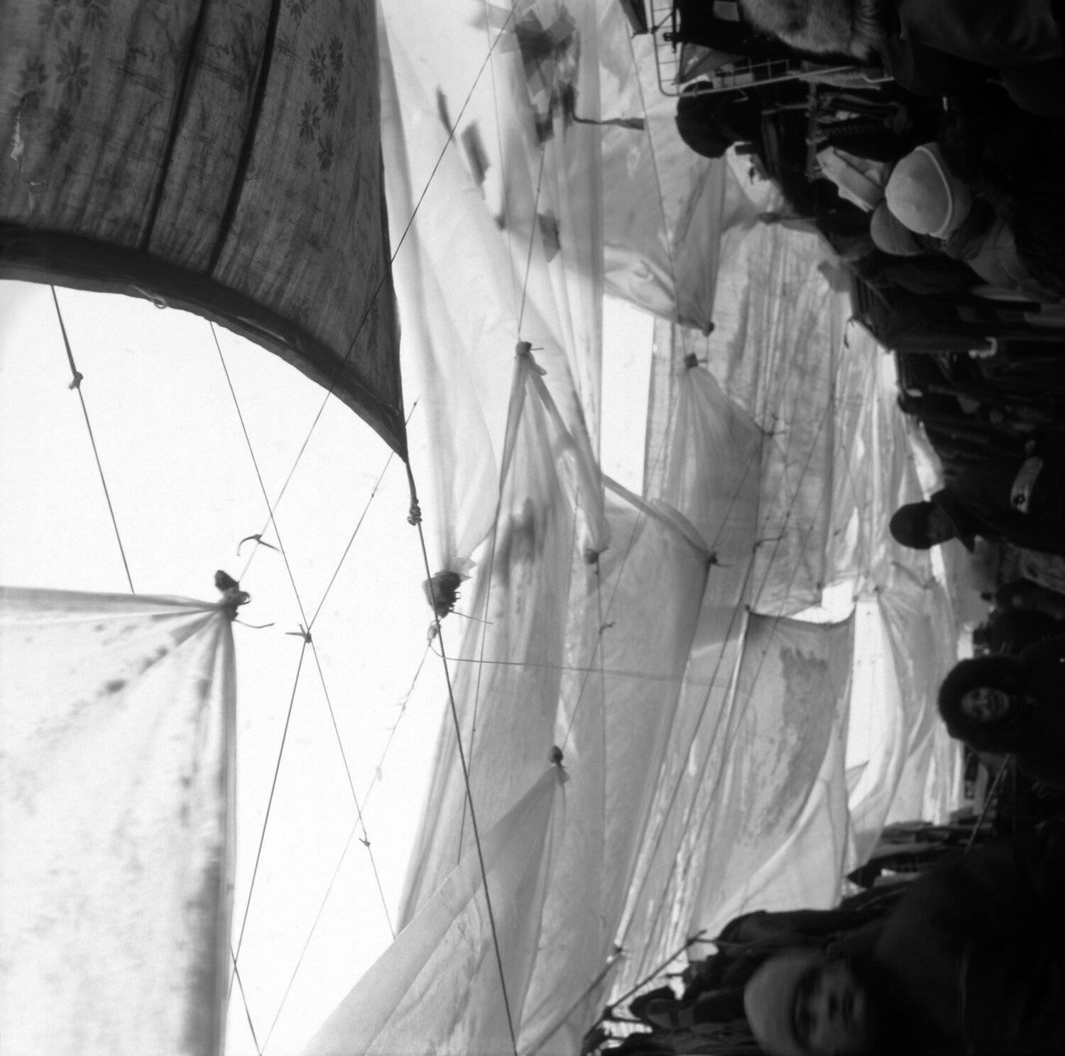 Рынок, тент, верёвки, паруса, защита от дождя, торговля, Дмитрий Ткаченко