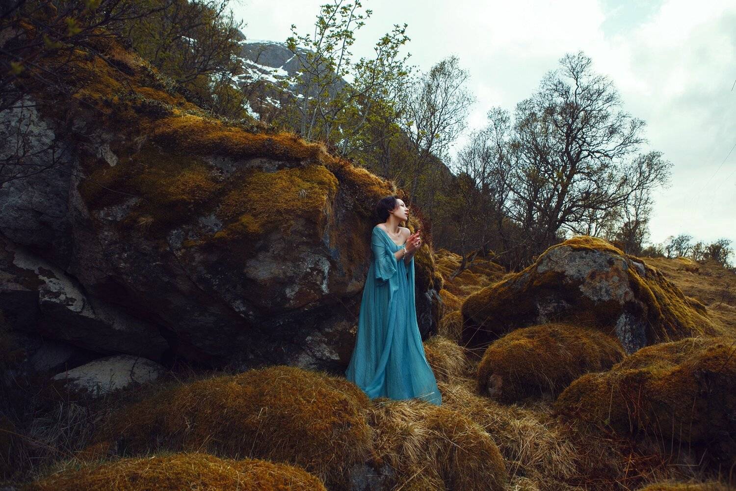 Portrait, nature, woman, feel, Катерина Клио