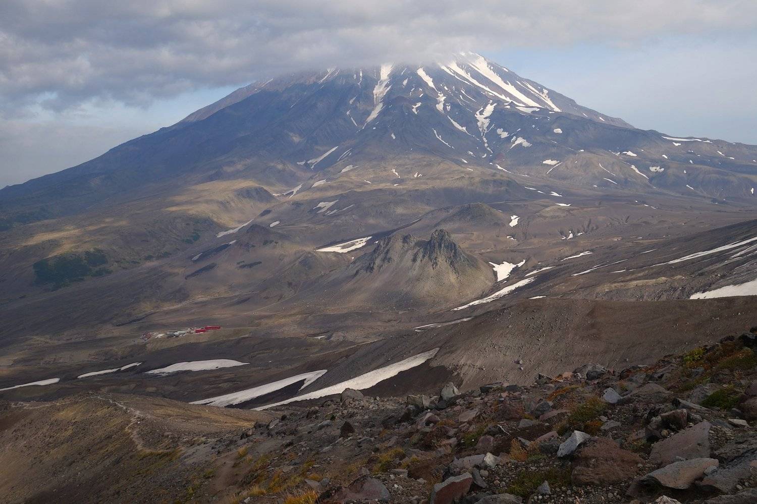 volcano, mountain, terrain, hiking, sky, peak, trekking, nature, landscape, altitude, Сергей Андреевич