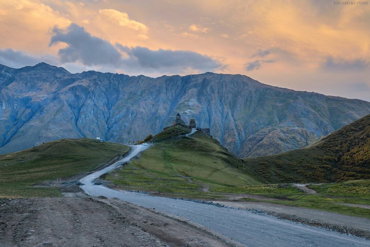 Грузия, Гергети, Степанцминда, Казбеги, Кутыгин Эдуард