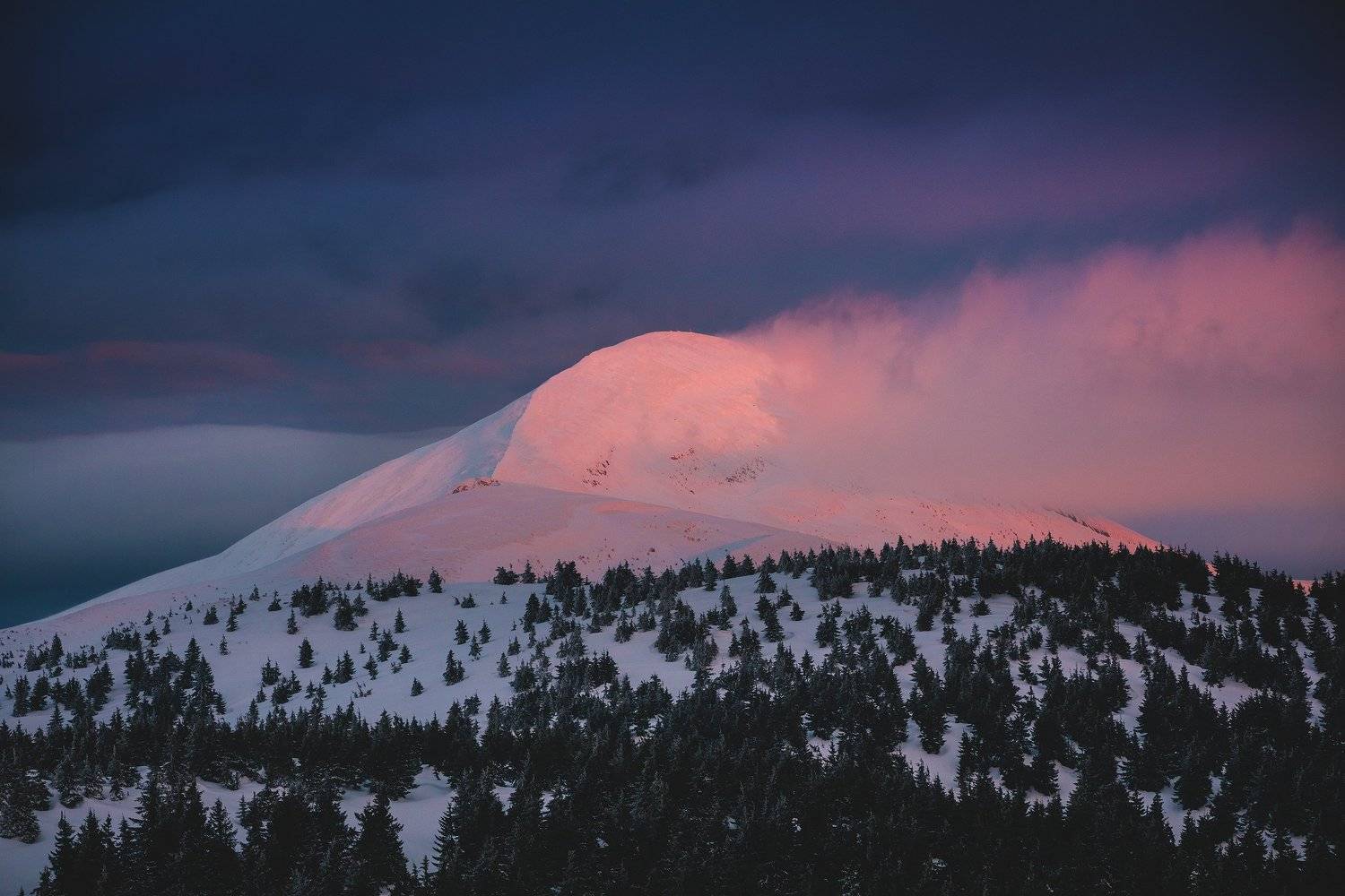 горы, карпаты, вечер, Дмитрий Иванов