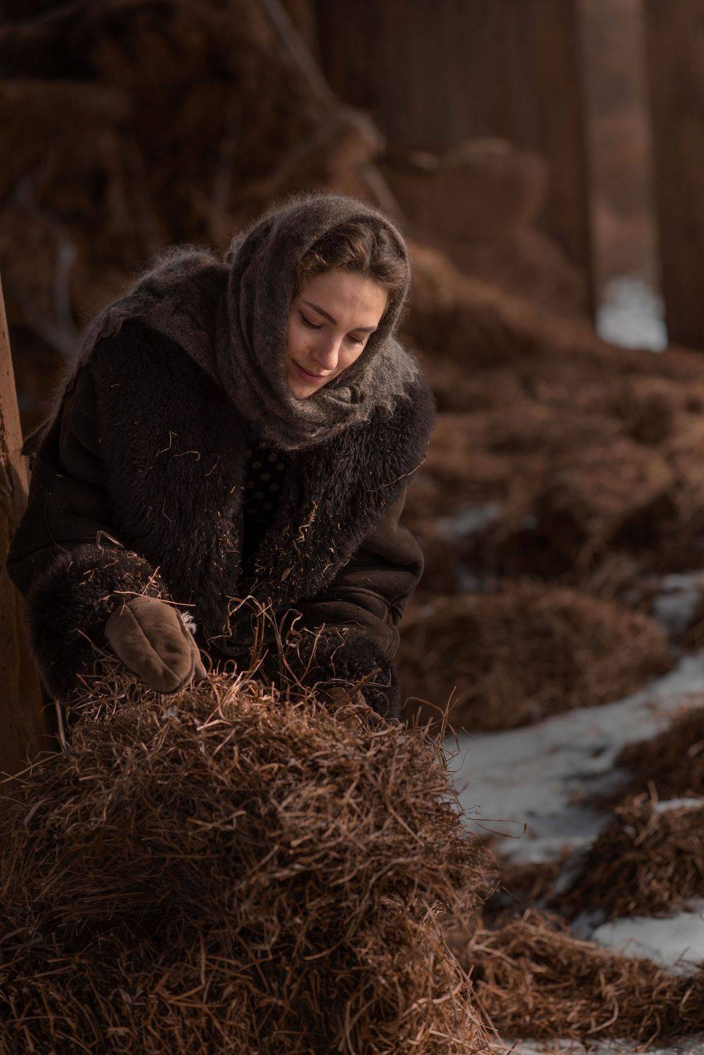 #mother #Farm #Canada #Toronto #деревня #мама #Сеновал #night #portrait #family #ontario #Moscow , Irina Kornienko