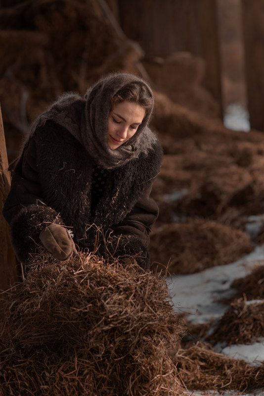 #mother #Farm #Canada #Toronto #деревня #мама #Сеновал #night #portrait #family #ontario #Moscow  Mother  фото превью