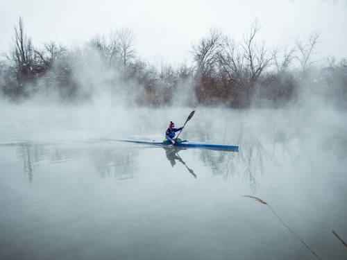 И вновь о покорителях январской реки.
