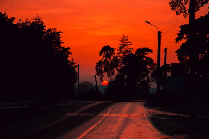 закат, шебекино, титовка Закат фото превью