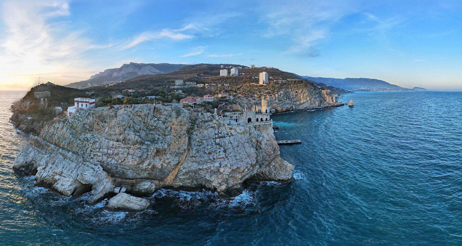 ласточкино гнездо, ялта, крым, ай-тодор, мисхор, черное море, ялтинский залив, мартьян, Serge Titov