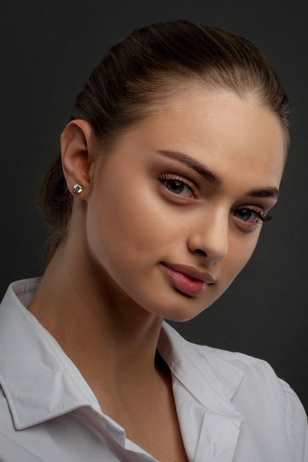 девушка, портрет, студия, Евгений Дёгтев