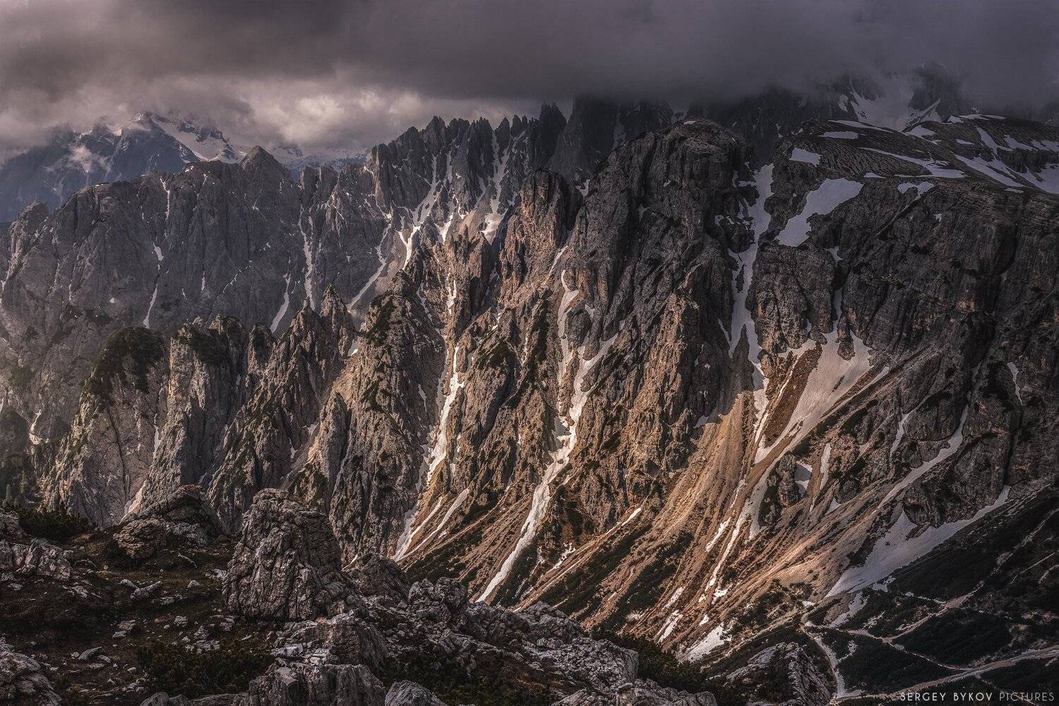 panorama, dolomiti, dolomites, photography, mood, blue, silence, rocks, peaks, cluouds, glacier, alps, wbpa, nature, beautiful, stunning, landscape,, Сергей Быков
