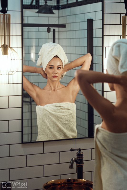 portrait, women, brunette, eyes women by wpixel (More Than Beauty) фото превью