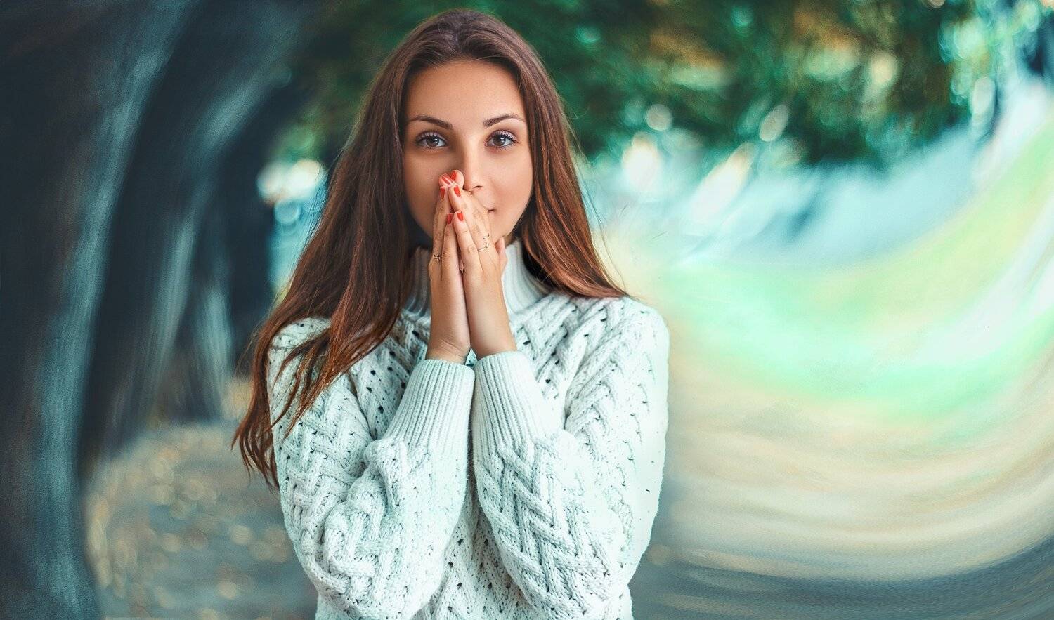 Девушка арт портрет , Александр Грозовский