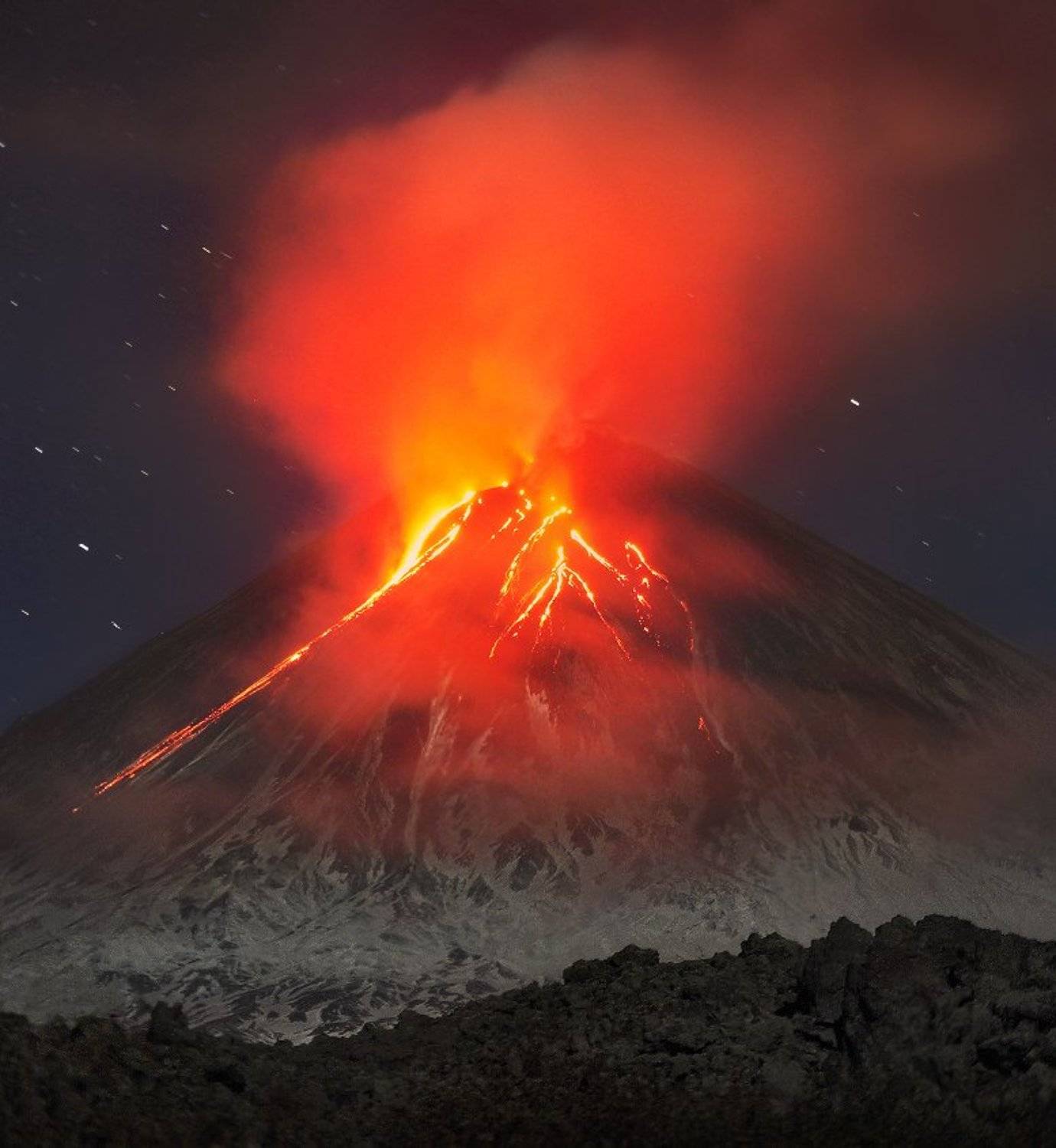 камчатка, вулкан, ключевской, Сергей Макурин