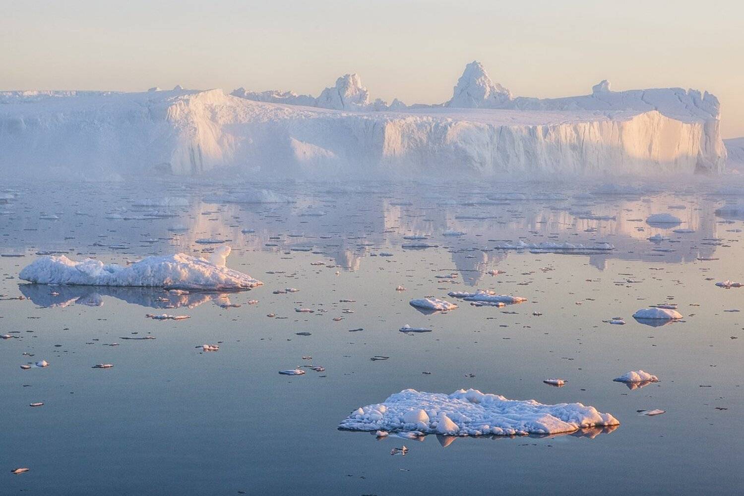 гренландия, айсберг, ночь, Марина Маликова