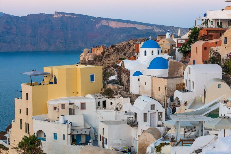 Утро Санторини фото превью