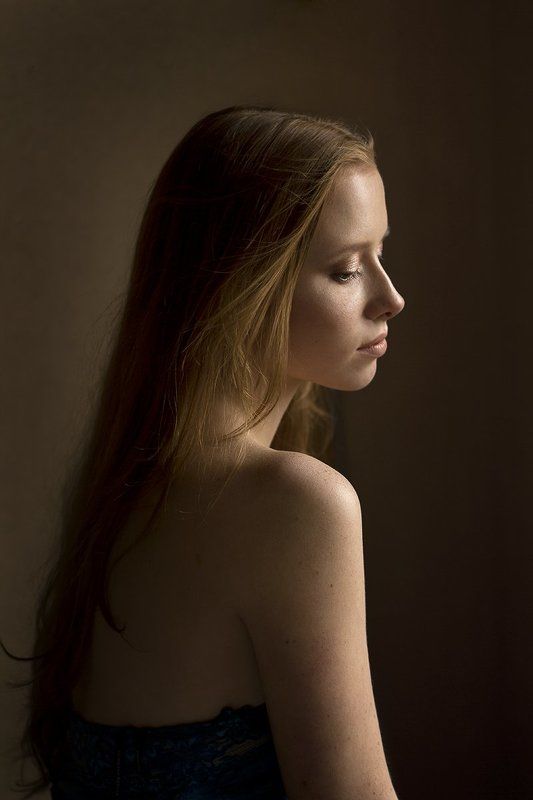 Женский портрет, Портрет, Портрет девушки  фото превью