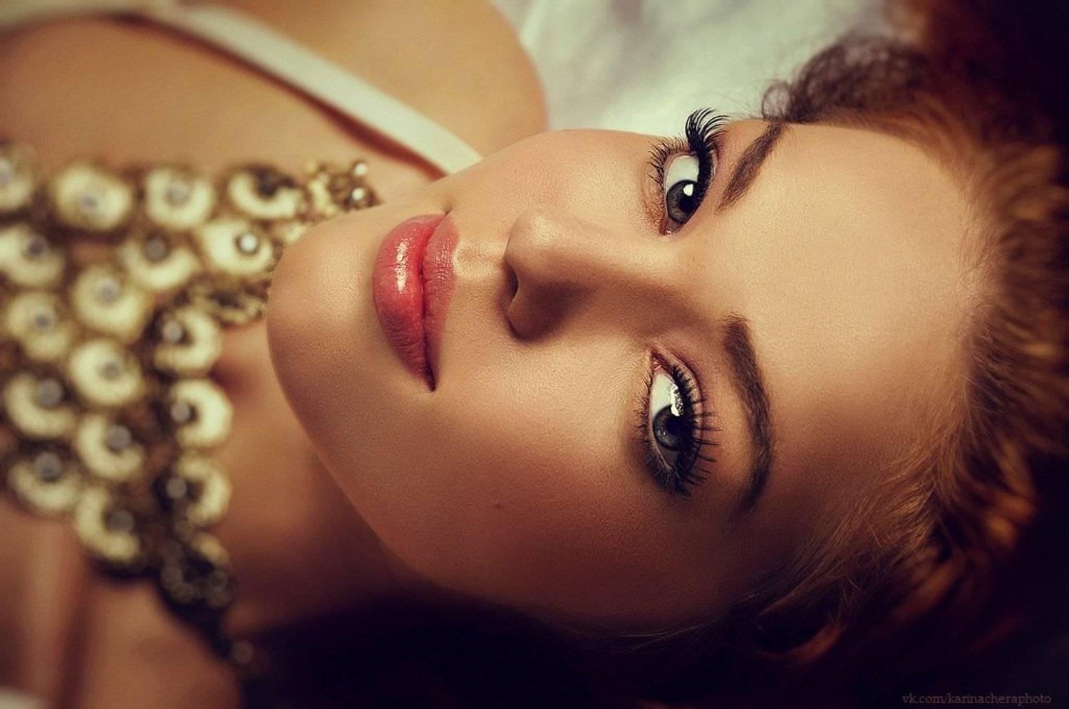 Beauty, Eyes, Girl, Glamour, Lips, Nikon d90, Portrait, Red, Чернова Карина