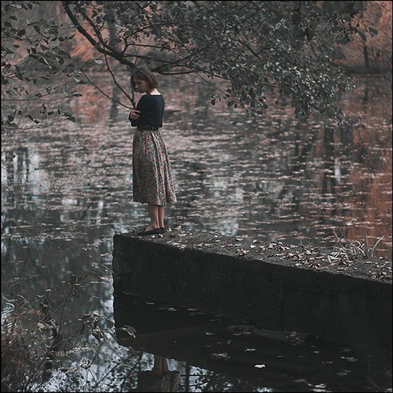 Anna in autumn фото превью