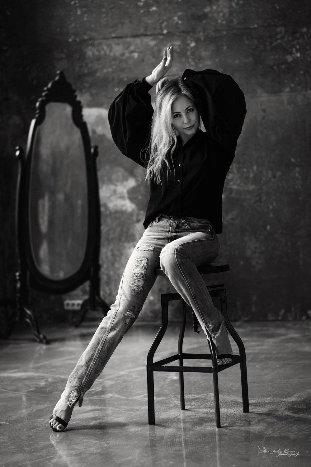 портрет, женщина, студия, Макарова Елена