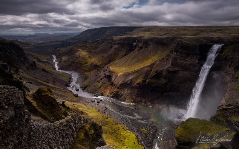 haifoss, iceland Haifoss фото превью