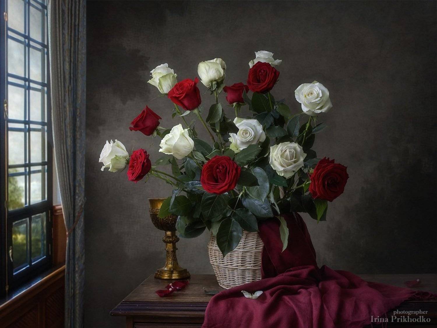 натюрморт, винтажный, цветы, букеты, розы, художественная фотография, Ирина Приходько