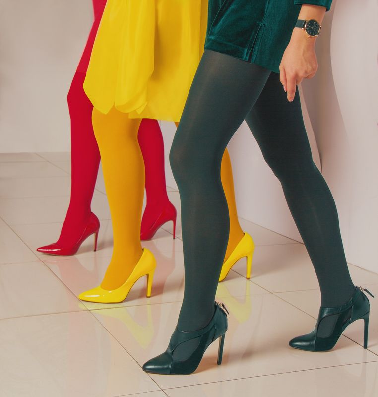 Colored, tights, цветные колготки, цветная фотография, fashion  Like a Guy Bourdian фото превью