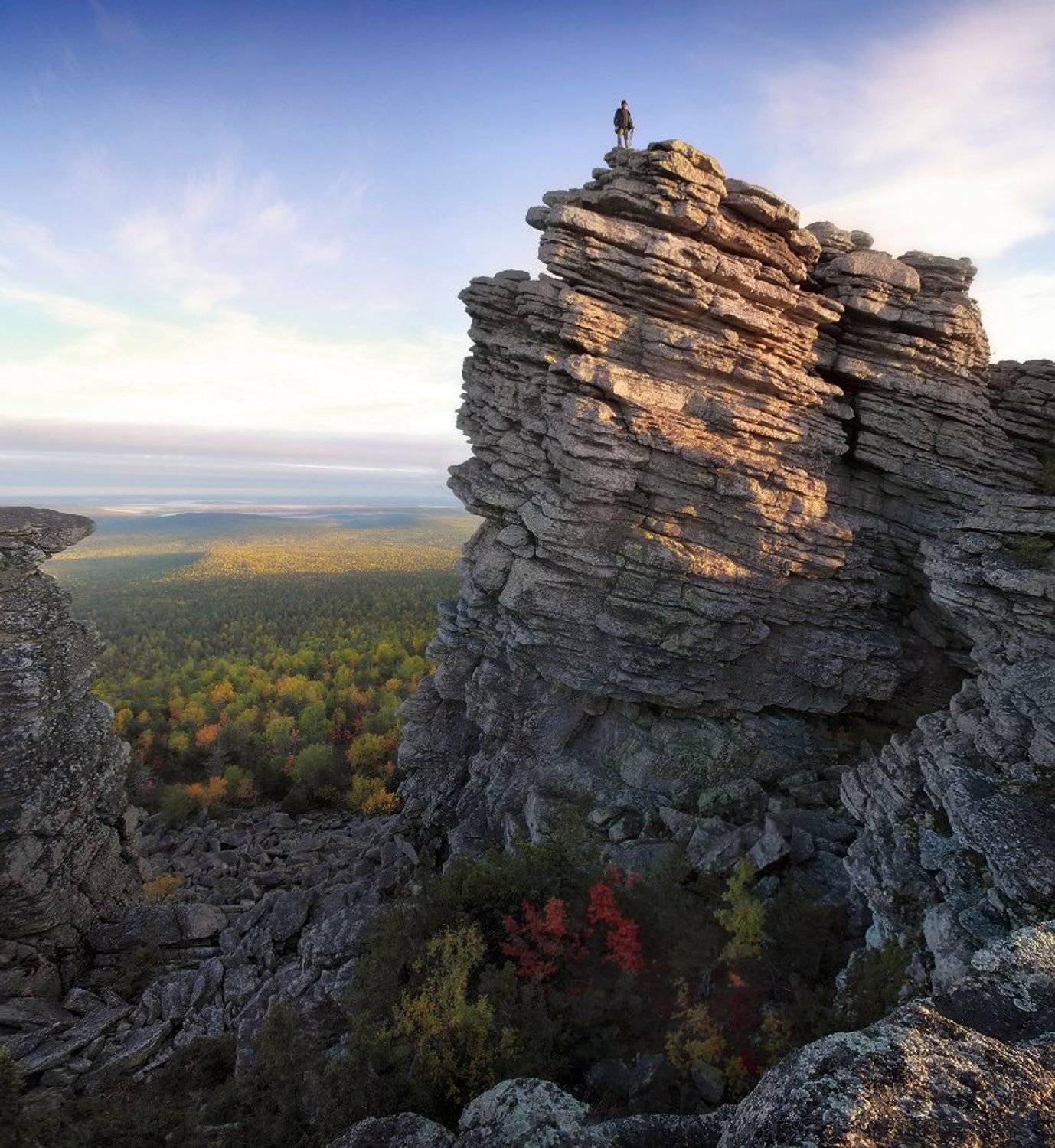 урал, скалы, колчимский камень, фотограф, Сергей Макурин
