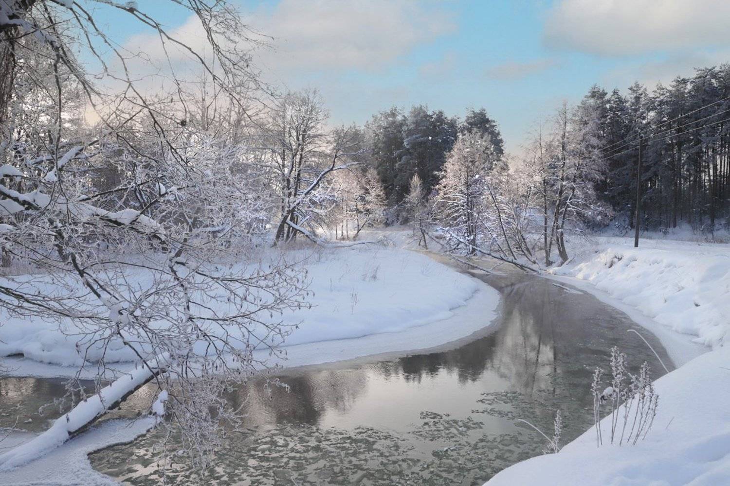 утро река, Валерий Козуб