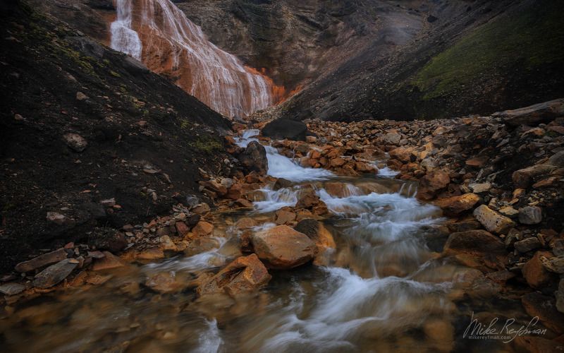 raudufossar, red falls, iceland Raudufossar / Красный Водопад фото превью