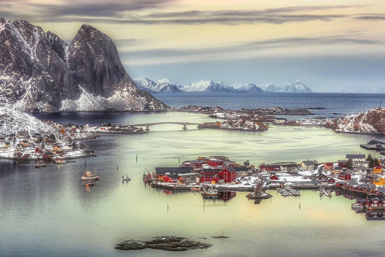 лофотенские острова, норвегия, рейне, лофотены, norway, lofoten islands, reine, зима, Андрей Чабров
