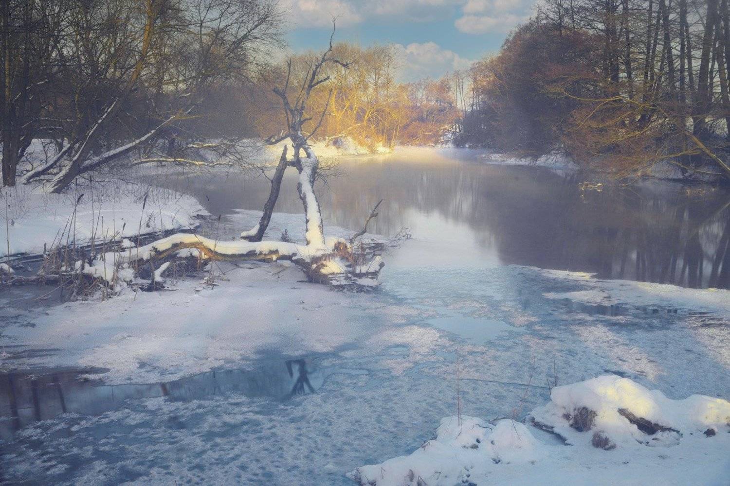 утро река, Валерий Козуб