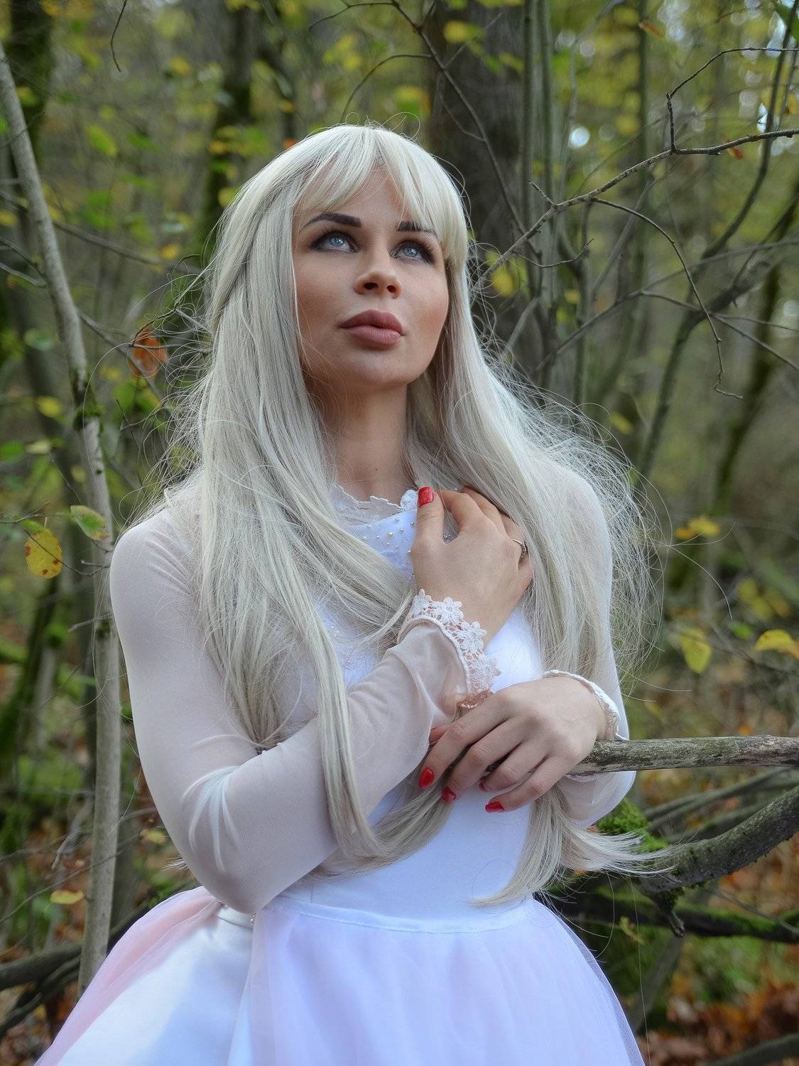 портрет, девушка, жанровый портрет, взгляд, осень, Валерий Верещако