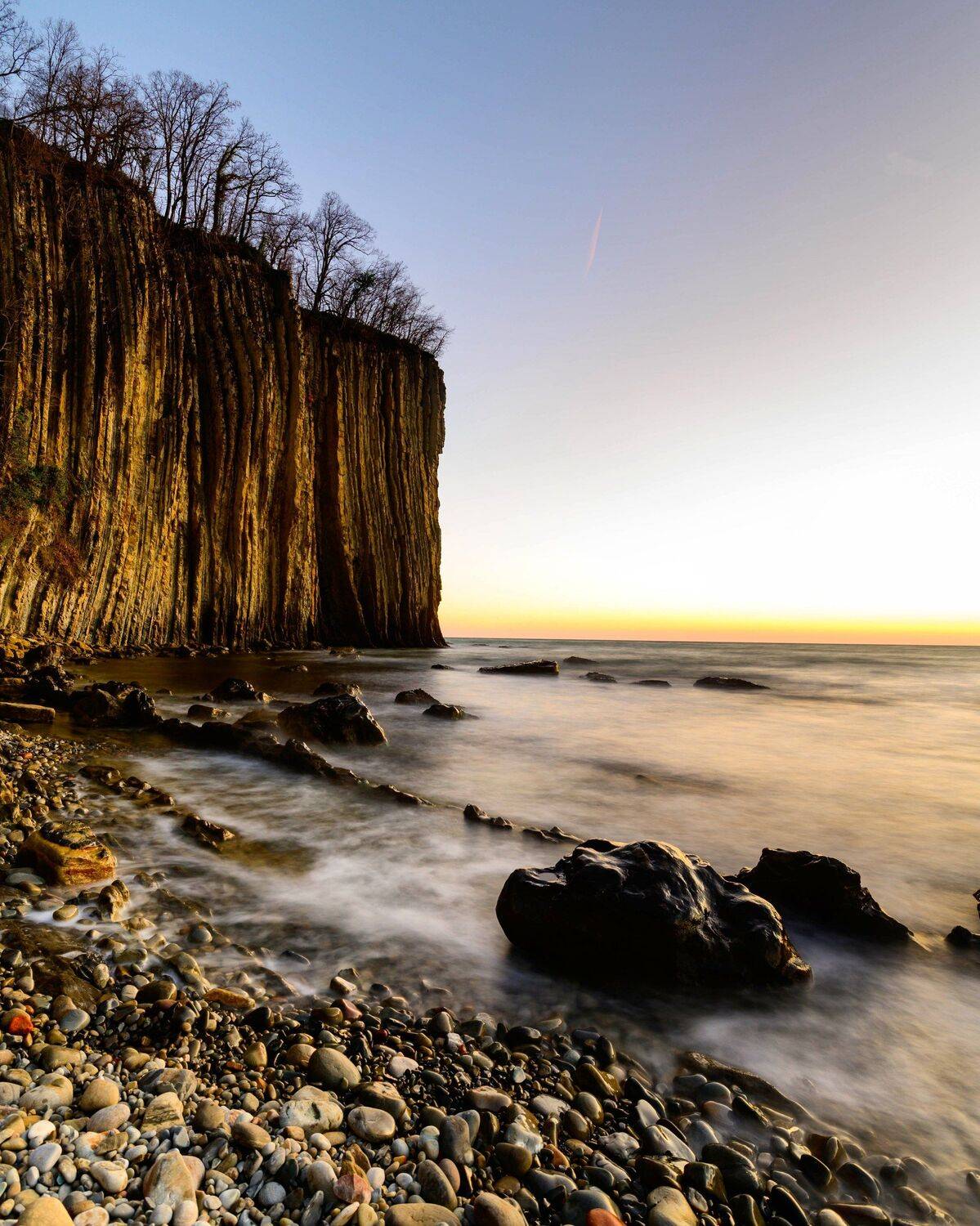 пейзаж, закат, море, Karasev Pavel