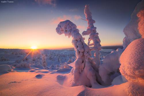 Восход плавно переходящий в закат