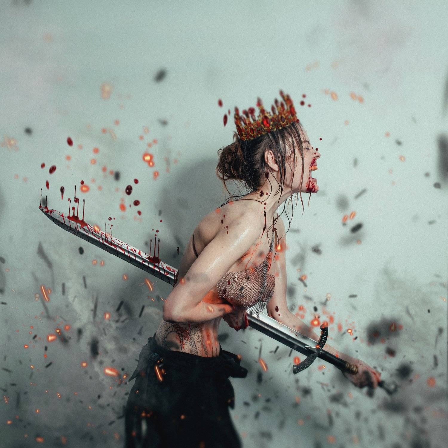 the, queen\'s, sacrifice, жертва, королевы, меч, кровь, Виталий Гуляев