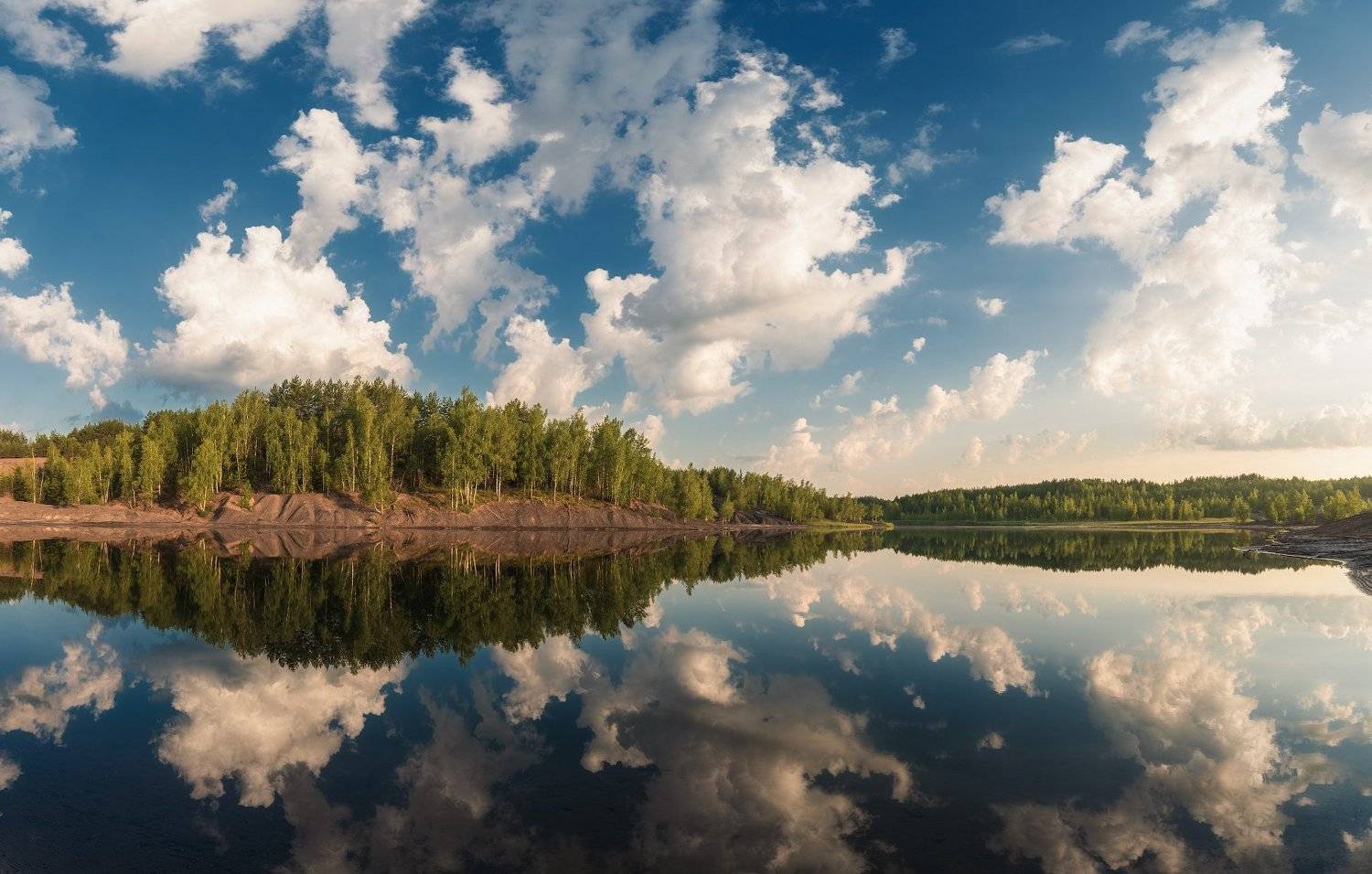 лето, карьер, суворов, утро, пейзаж, Виталий Левыкин