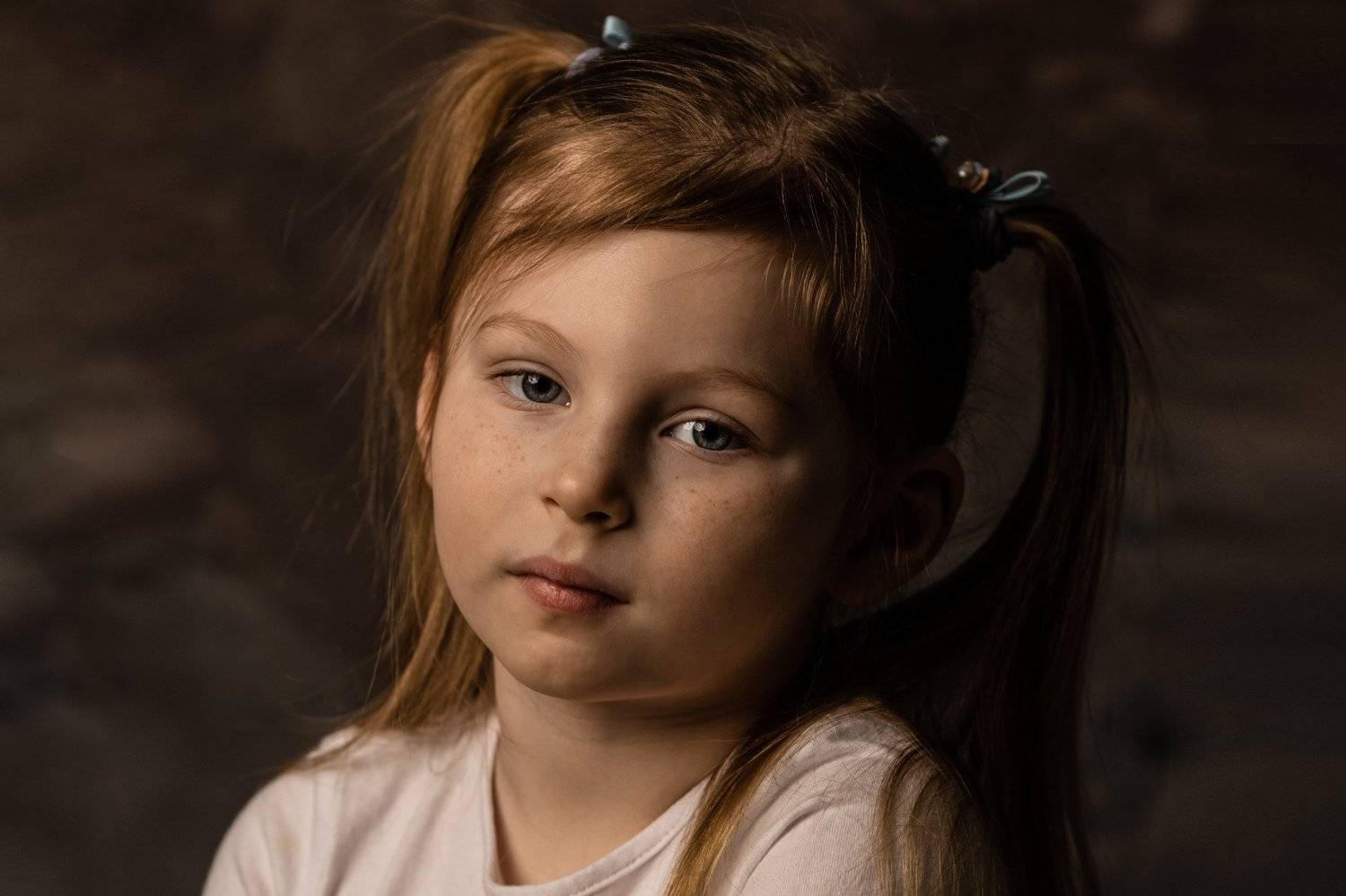 Sight, eyes, girl, child, little woman, Freckles, Любовь Нова